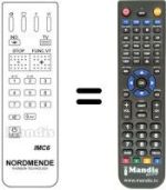 Comandos à distância equivalente NordMende GALAXY 36 XP