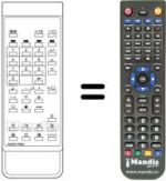 Comandos à distância equivalente 4AA4U1T0063