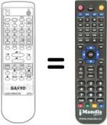 Comandos à distância equivalente 1AV0U10B03700