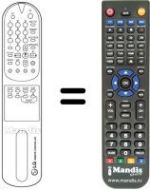 Comandos à distância equivalente LG RB-32CZ10RX