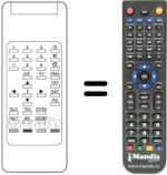 Comandos à distância equivalente RC 511
