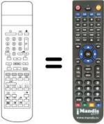 Comandos à distância equivalente 3128 127 00581