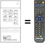Comandos à distância equivalente RC 96