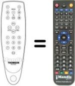 Comandos à distância equivalente Hifivox 10 MH 73 B