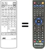 Comandos à distância equivalente RM-C704