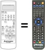 Comandos à distância equivalente RM 16-36605