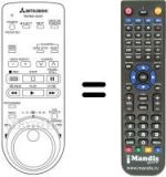 Comandos à distância equivalente RM M34-42401