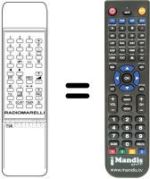 Comandos à distância equivalente T 30