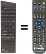 Comandos à distância equivalente T 550