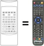 Comandos à distância equivalente TC 160