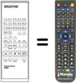 Comandos à distância equivalente TC 4800