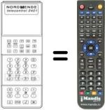 Comandos à distância equivalente 583.482