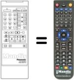 Comandos à distância equivalente TNQ 8E 0412