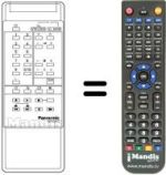 Comandos à distância equivalente TNQ 8E 0419