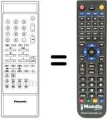 Comandos à distância equivalente TNQ 8E 0438