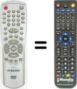 Comandos à distância equivalente Samsung WS28W6VNG8X/XEF