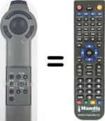 Comandos à distância equivalente Philips 14AA332419B