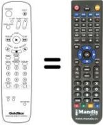 Comandos à distância equivalente LG 597-086G