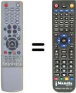 Comandos à distância equivalente Samsung AA59-00357B
