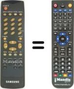 Comandos à distância equivalente Samsung AA59-10093Y