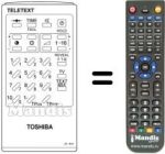 Comandos à distância equivalente Blaupunkt CT-9117