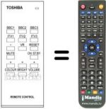 Comandos à distância equivalente CT-933