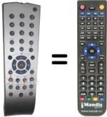 Comandos à distância equivalente Grundig LXW82-7635CONNECT