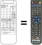 Comandos à distância equivalente RC885