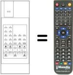 Comandos à distância equivalente RCS9085