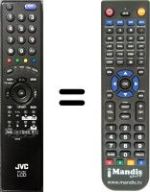 Comandos à distância equivalente JVC LT-42DR9BJ