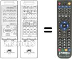 Comandos à distância equivalente RM-C963
