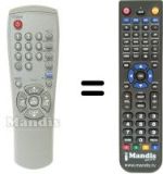 Comandos à distância equivalente Samsung AA59-00104J