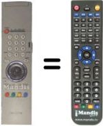 Comandos à distância equivalente Samsung AA59-00130A