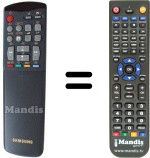Comandos à distância equivalente Samsung AA59-10020E