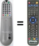 Comandos à distância equivalente LG RL28CZ10RX