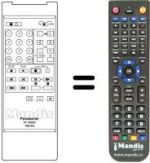 Comandos à distância equivalente Panasonic TNQ1442