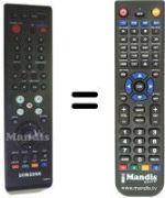 Comandos à distância equivalente Samsung MF59-00287A