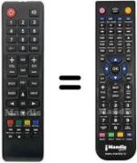 Comandos à distância equivalente ND24N2800M