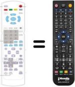 Comandos à distância equivalente M200