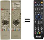 Comandos à distância equivalente Samsung PS 42P2STX