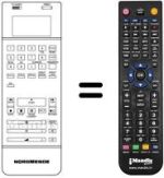 Comandos à distância equivalente V 2405