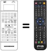 Comandos à distância equivalente V 1505 K