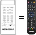 Comandos à distância equivalente V 905 M