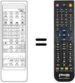 Comandos à distância equivalente 4AA4U1T0055