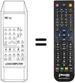 Comandos à distância equivalente LOGICOMPUTER 56 / 100