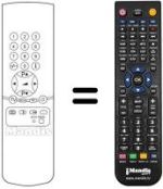 Comandos à distância equivalente 5652 18 08