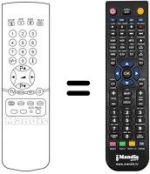 Comandos à distância equivalente 5652 24 72