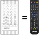 Comandos à distância equivalente 86070