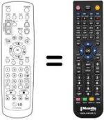 Comandos à distância equivalente LG 29 Q 12 IP