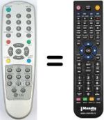 Comandos à distância equivalente LG RZ-20LA31